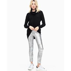 Splendid Metallic Faux Leather Leggings
